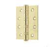 This is an image showing the Frelan - 102x76x3mm PB B/B HINGE available to order from Trade Door Handles in Kendal