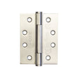 High quality image of Frelan - Certifire Stainless Steel Grade 14 Concealed Bearing Hinge 102x76x3mm Satin Stainless Steel Sku. J9400SSS