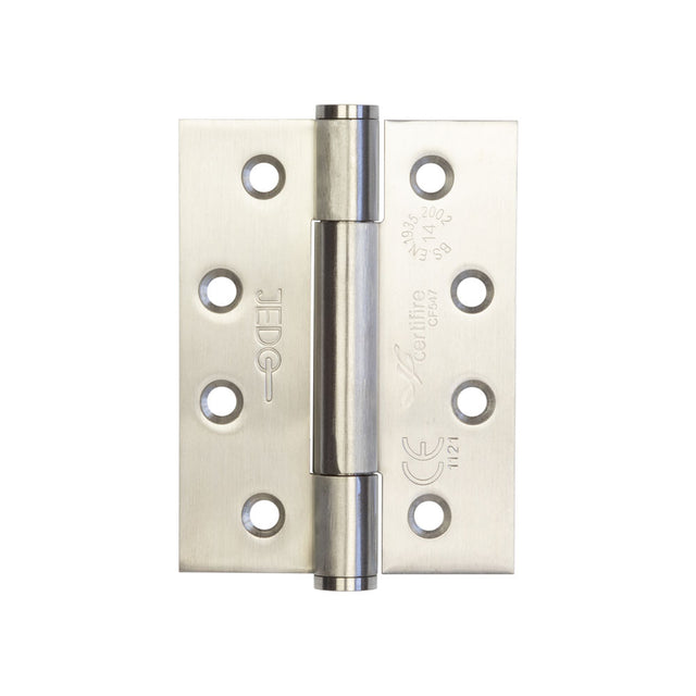 High quality image of Frelan - Certifire Stainless Steel Grade 14 Concealed Bearing Hinge 102x76x3mm Satin Stainless Steel Sku. J9400SSS