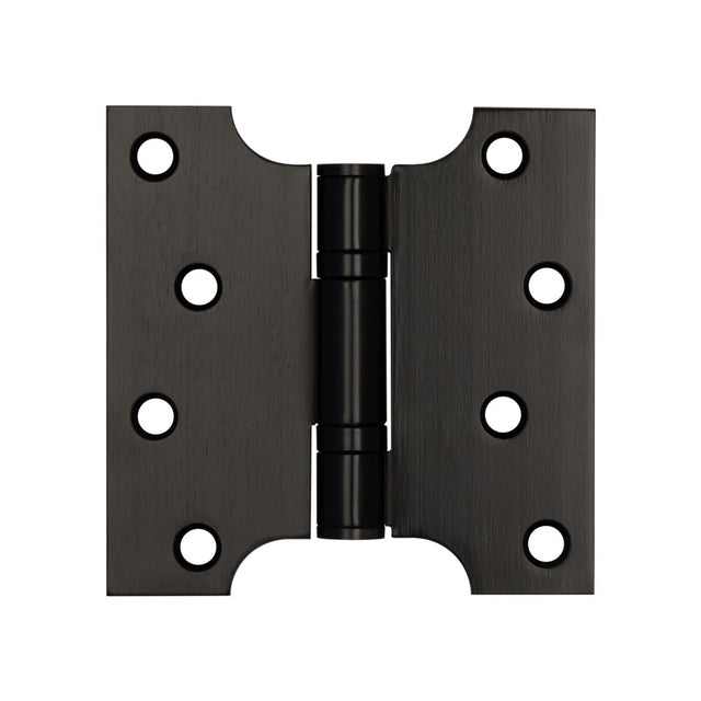 High quality image of Frelan - Parliament Ball Bearing Hinge 102x102x3mm Matt Black Sku. J9449MB