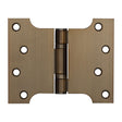 High quality image of Frelan - 102x127x3mm Antique Brass Parliament Ball Bearing Hinge Sku. J9459AB