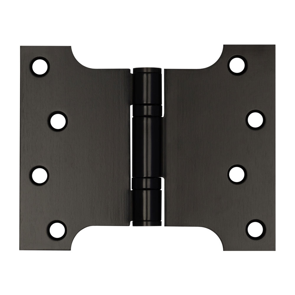 High quality image of Frelan - 102x127x3mm Matt Black Parliament Ball Bearing Hinge Sku. J9459MB