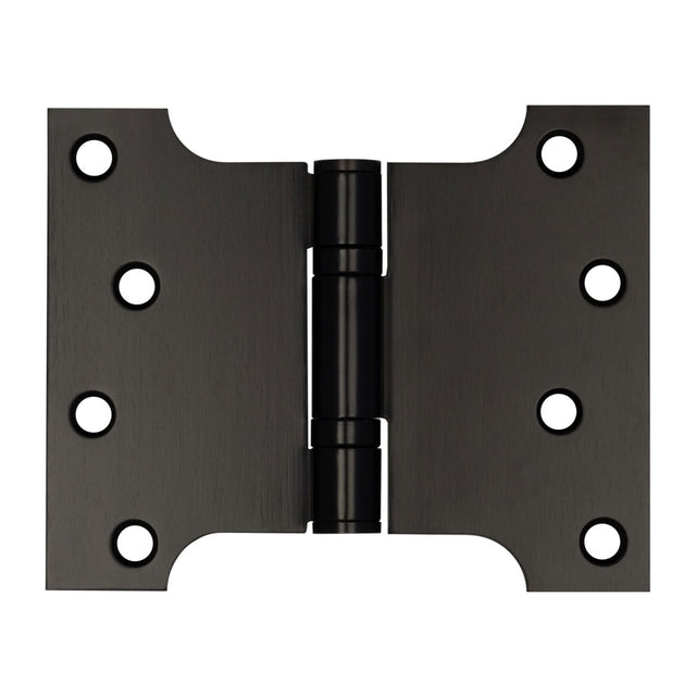 High quality image of Frelan - 102x127x3mm Matt Black Parliament Ball Bearing Hinge Sku. J9459MB