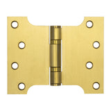 High quality image of Frelan - 102x127x3mm Satin Brass Parliament Ball Bearing Hinge Sku. J9459SB