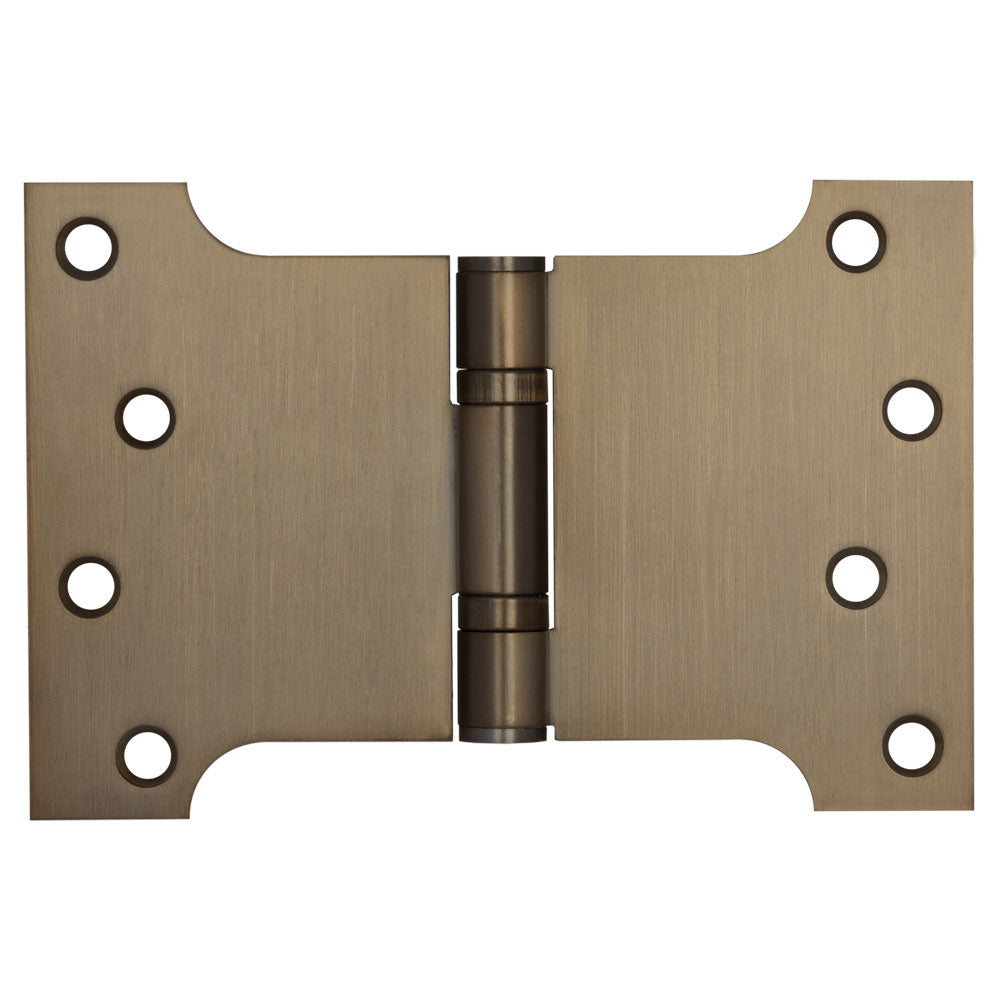 High quality image of Frelan - 102x152x3mm Antique Brass Parliament Ball Bearing Hinge Sku. J9469AB