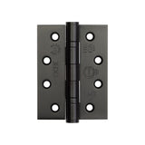 High quality image of Frelan - Certifire Stainless Steel Grade 13 Ball Bearing Hinges 102x76x3mm Black Sku. J9500MB