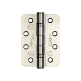 High quality image of Frelan - Certifire Stainless Steel Grade 13 Radiused Ball Bearing Hinges 102x76x3mm Polished Stainless Steel Sku. J9500RPSS