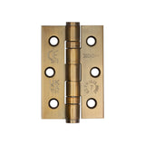 High quality image of Frelan - Jedo Stainless Steel Grade 7 Ball Bearing Hinges 76x50mm Antique Brass Sku. J9502AB