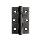 High quality image of Frelan - Jedo Stainless Steel Grade 7 Ball Bearing Hinges 76x50mm Black Sku. J9502MB