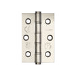 High quality image of Frelan - Jedo Stainless Steel Grade 7 Washered Hinges 76x50mm Satin Stainless Steel Sku. J9504SSS