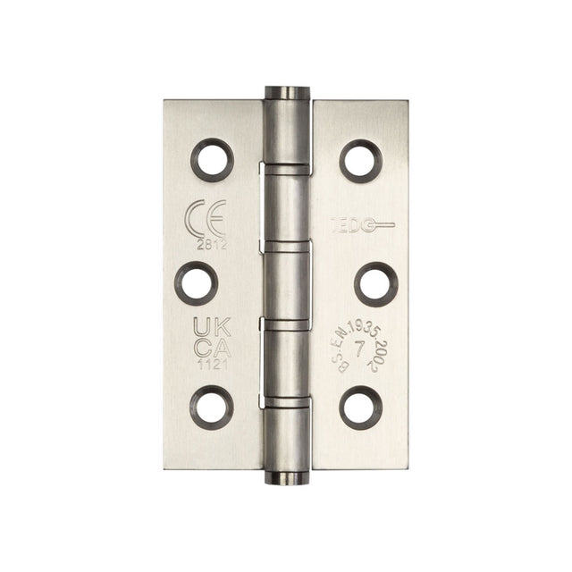 High quality image of Frelan - Jedo Stainless Steel Grade 7 Washered Hinges 76x50mm Satin Stainless Steel Sku. J9504SSS