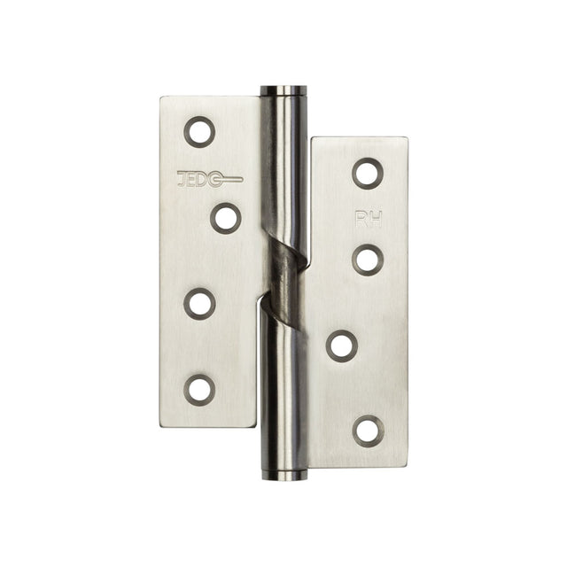 High quality image of Frelan - Stainless Steel Rising Butt Hinges 102x76x3mm Satin Stainless Steel Sku. J9510RHSSS