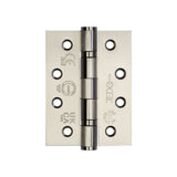 High quality image of Frelan - Certifire Stainless Steel Grade 13 Ball Bearing Hinges (PCK 3) 102x76x3mm Satin Stainless Steel Sku. J9533SSS