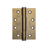 High quality image of Frelan - Certifire Stainless Steel Grade 13 Polymer Bearing Hinge 3 Knuckle Antique Brass Sku. J9603AB