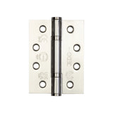 High quality image of Frelan - Certifire Stainless Steel Grade 13 Polymer Bearing Hinge 3 Knuckle Polished Stainless Steel Sku. J9603PSS
