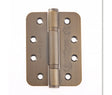 This is an image showing the Frelan - 102x76x3mm AB Radius PBH 3 knuckle hinge Pack of 3 available to order from Trade Door Handles in Kendal