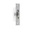 High quality image of Frelan - Jedo Sash Roller with Rectangular Plate 118x26mm Satin Chrome Sku. J994BSC