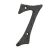 High quality image of Frelan - Antique Door Numerals 7 Black No. 7 Sku. JAB15-7