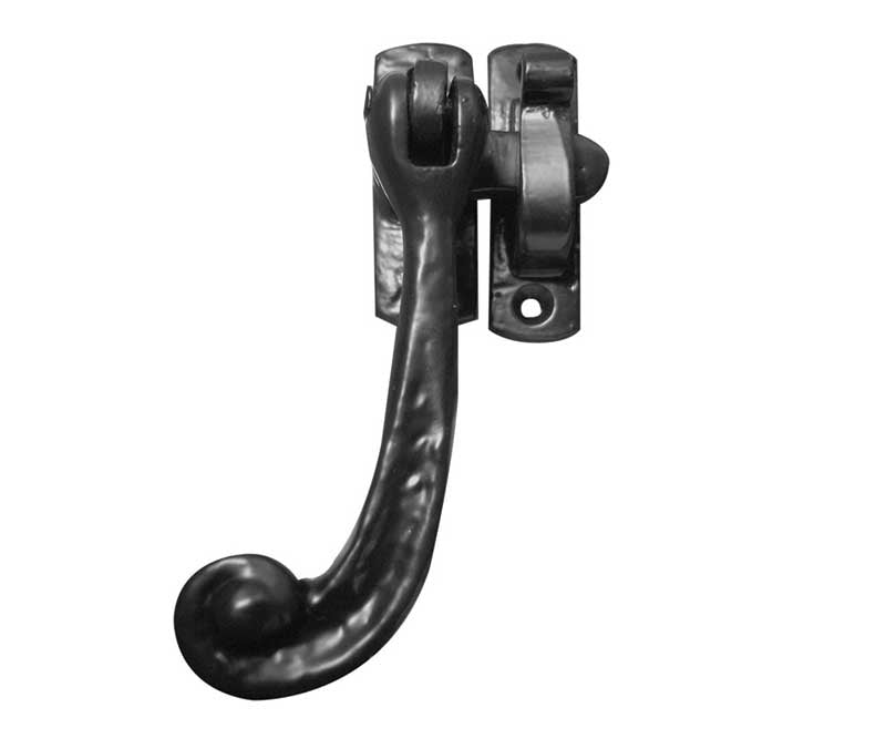 High quality image of Frelan - Antique Range Casement Fasteners 94mm Black Sku. JAB36M
