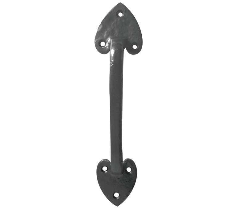 High quality image of Frelan - Antique 200mm Pull Handle 200mm Black Sku. JAB66