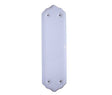 This is an image showing the Frelan - White 280x78mm Finger Plate available to order from Trade Door Handles in Kendal