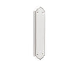 High quality image of Frelan - White Silverline Finger Plate 380 x 75mm | Sku. jc13 | available to order from Trade Door Handles in Kendal.