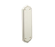 High quality image of Frelan - White Goldline Finger Plate 380 x 75mm | Sku. jc21 | available to order from Trade Door Handles in Kendal.