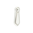 High quality image of Frelan - White Silverline Escutcheon | Sku. jc33 | available to order from Trade Door Handles in Kendal.