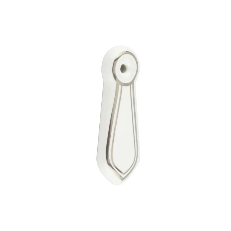 High quality image of Frelan - White Silverline Escutcheon | Sku. jc33 | available to order from Trade Door Handles in Kendal.