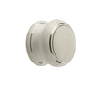 High quality image of Frelan - Porcelain 32mm Dia. Cabinet Knob - White/Silver Line | Sku. jc35 | available to order from Trade Door Handles in Kendal.