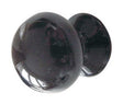 High quality image of Frelan - Porcelain 38mm Dia. Cabinet Knob - Black | Sku. jc64 | available to order from Trade Door Handles in Kendal.
