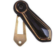 High quality image of Frelan - Black Goldline Escutcheon | Sku. jc72 | available to order from Trade Door Handles in Kendal.