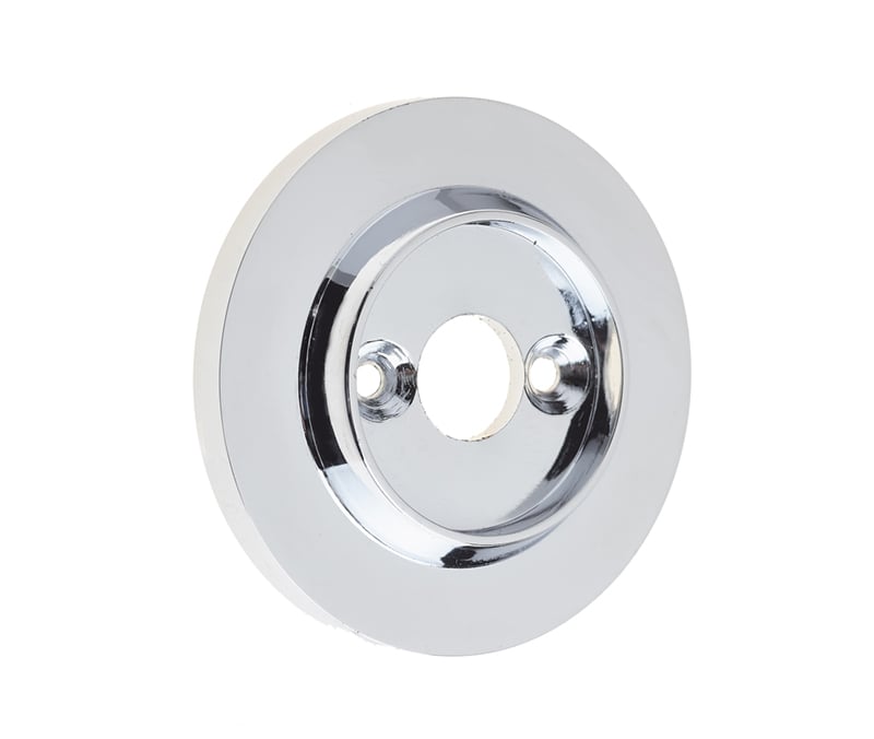 High quality image of Frelan - Replacement Roses for Porcelain Door Knobs Polished Chrome | Sku. jc80rpc | available to order from Trade Door Handles in Kendal.