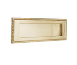 High quality image of Frelan - Jedo Georgian Letterplates Polished Brass Sku. JG7SPB