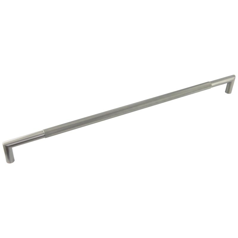 This is an image showing the Frelan - GM Mitred Diamond Knurled Pull Handle 800x25mm B/T 316g PVD available to order from Trade Door Handles in Kendal