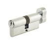 High quality image of Frelan - Jedo Euro Profile Cylinders & Turns 70mm Satin Chrome Sku. JL-70EPCTSC