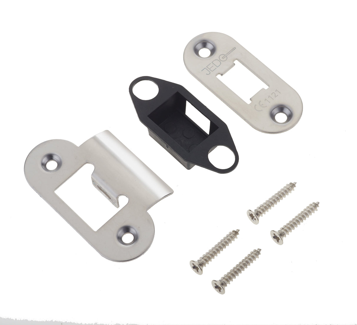 This is an image showing the Frelan - PSS Radiused accessory pack for JL_HDT Hvy duty latch available to order from Trade Door Handles in Kendal