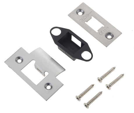 High quality image of Frelan - Jedo Accessory Packs for Heavy Duty Tubular Latches Satin Stainless Steel Sku. JL-ACTSS