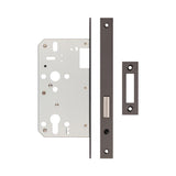 High quality image of Frelan - Jedo 72mm Dark Bronze Din Euro Deadlock 60mm Backset Sku. JL-DD60DB