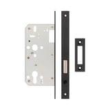High quality image of Frelan - Jedo 72mm Black Din Euro Deadlock 60mm Backset Sku. JL-DD60MB