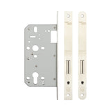 High quality image of Frelan - 72mm sss Din euro deadlock radiused 60mm backset | Sku. fh-jl-dd60rsss | Trade Door Handles.