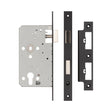 High quality image of Frelan - 72mm Black Din Euro Escape Lock 60mm Backset Sku. JL-DE60MB