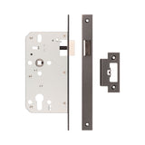 High quality image of Frelan - 72mm Dark Bronze Din Euro Latch 60mm Backset Sku. JL-DL60DB