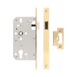 High quality image of Frelan - 72mm Satin Brass Din Euro Latch 60mm Backset Sku. JL-DL60SB