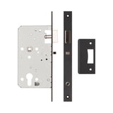 High quality image of Frelan - 72mm Black Din Euro Nightlatch 60mm Backset Sku. JL-DNL60MB