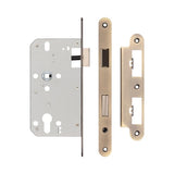 High quality image of Frelan - 72mm Antique Brass Din Euro Sashlock Radiused 60mm Backset Sku. JL-DS60RAB