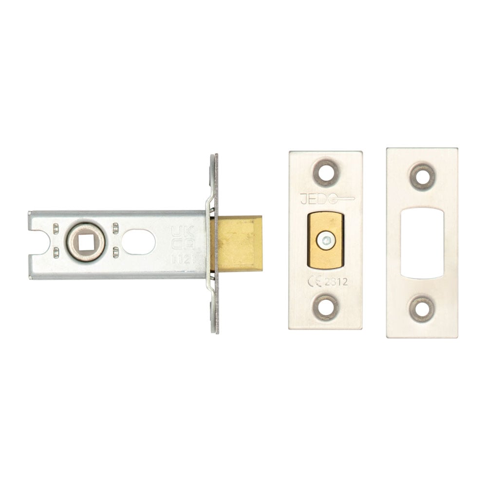 High quality image of Frelan - Jedo Heavy Duty Tubular Deadbolts 64mm Satin Stainless Steel Sku. JL-HDB64SS