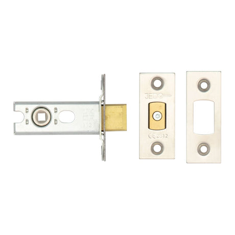 High quality image of Frelan - Jedo Heavy Duty Tubular Deadbolts 64mm Satin Stainless Steel Sku. JL-HDB64SS