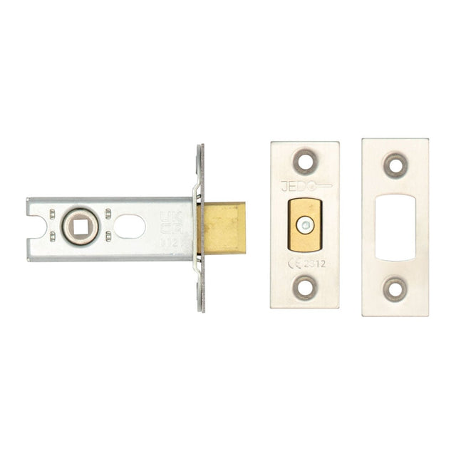 High quality image of Frelan - Jedo Heavy Duty Tubular Deadbolts 64mm Satin Stainless Steel Sku. JL-HDB64SS