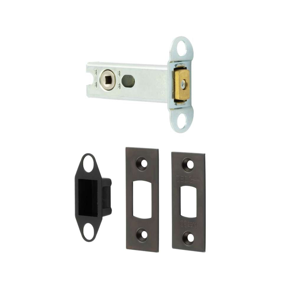 High quality image of Frelan - Jedo Heavy Duty Tubular Deadbolts 76mm Dark Bronze Sku. JL-HDB76DB